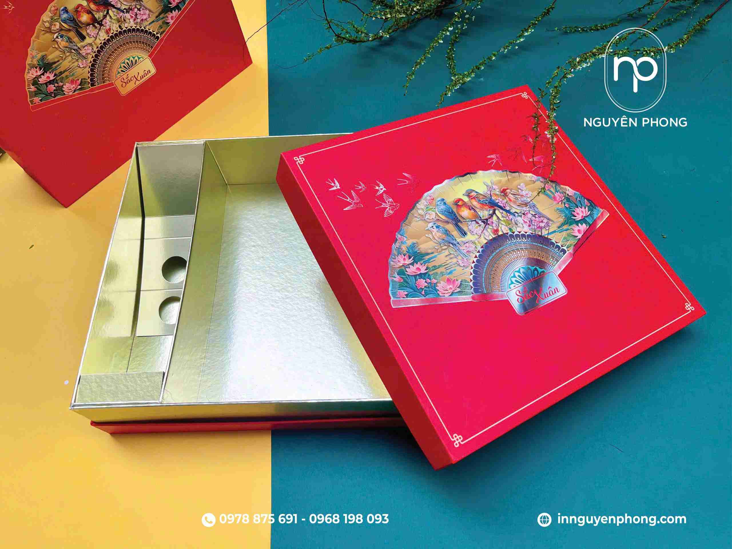 Ép kim mang lại hiệu ứng ánh kim bắt mắt cho bao bì sản phẩm